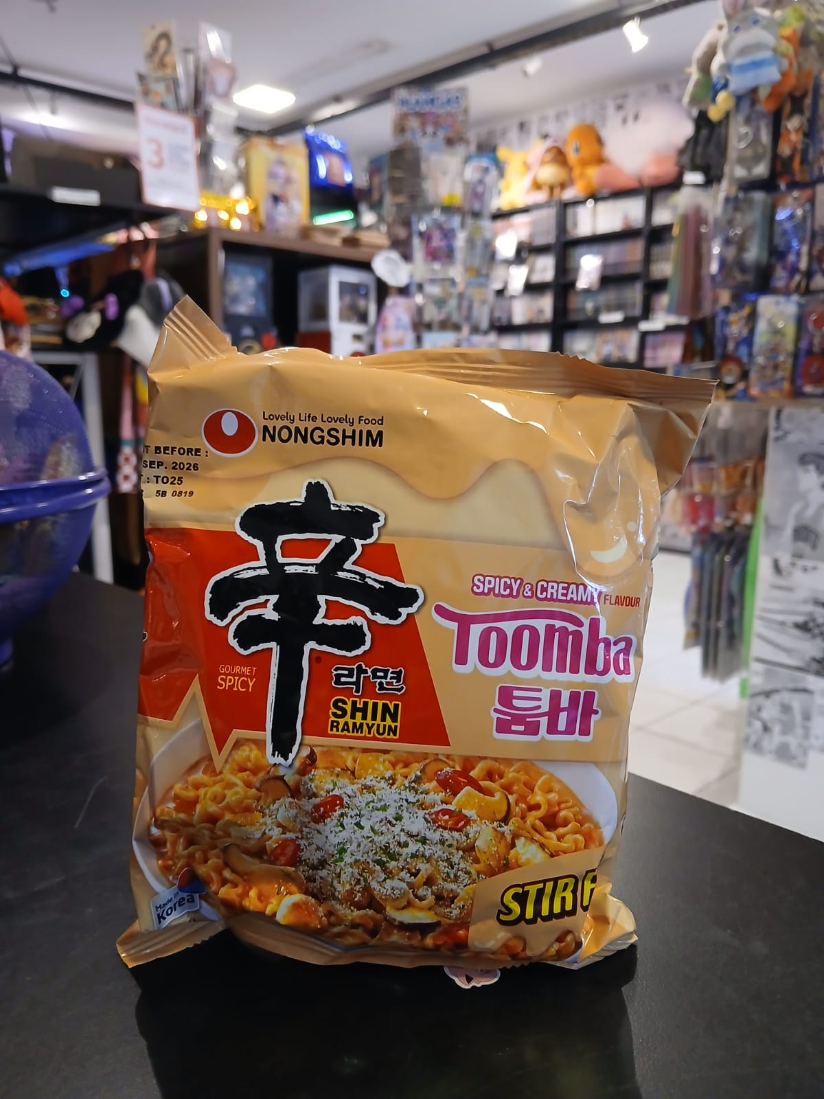 RAMEN STIR FRY SPICY AND CREAMY