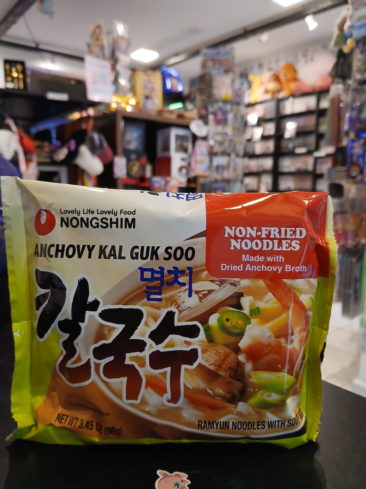 RAMEN  ANCHOVY KAL GU SOO VEGETARIANO