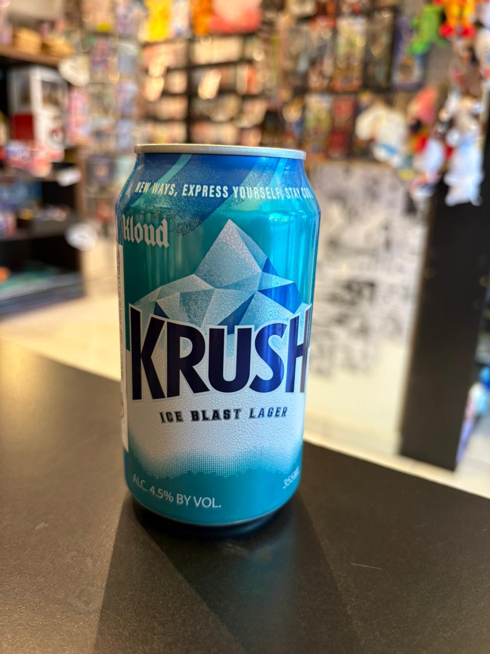 CERVEZA KRUSH EN LATA