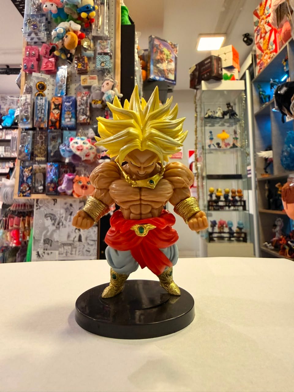 FIGURA CHIBI DE BROLY FORMA SUPER SAIYAN