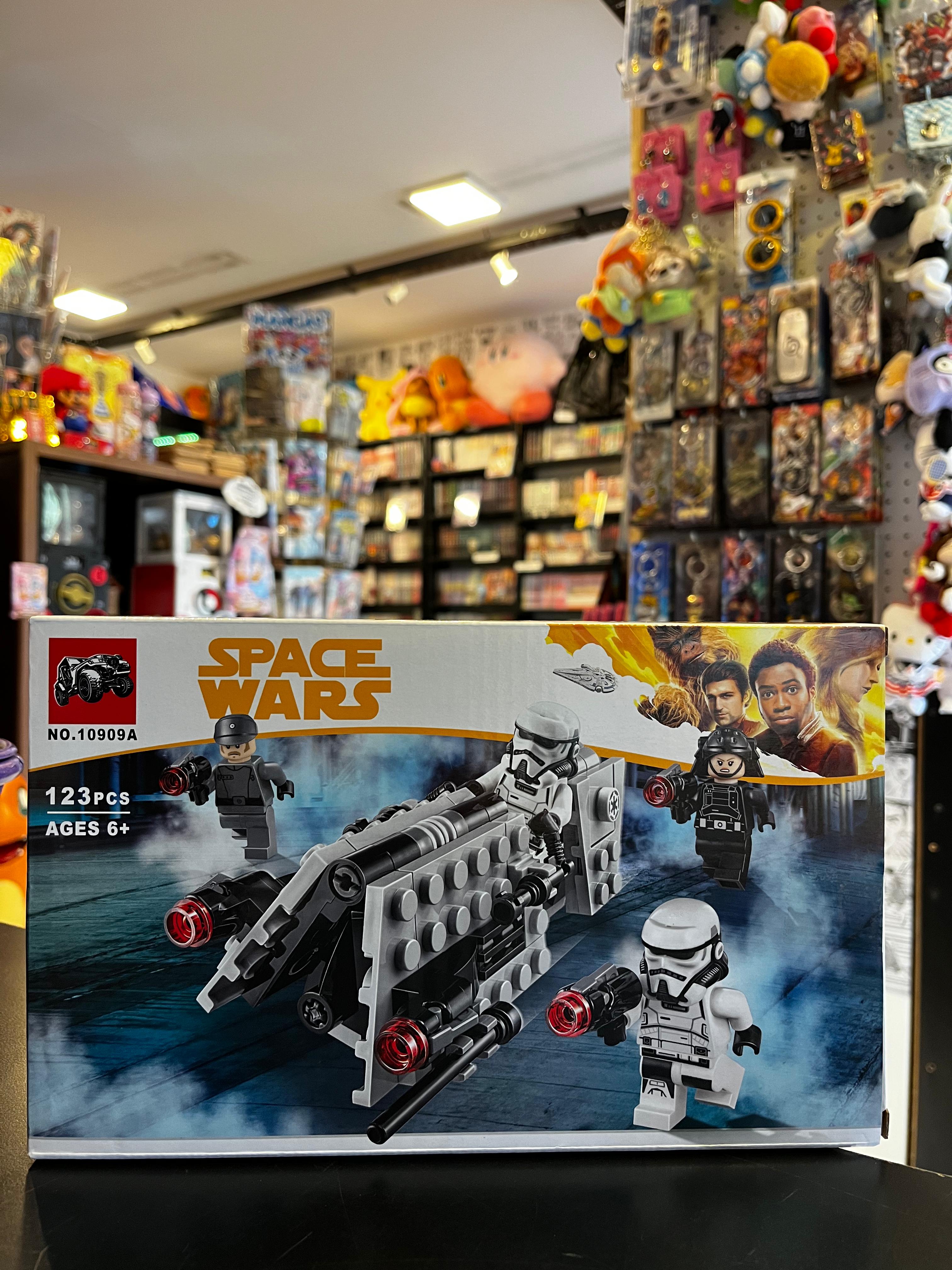 BLOQUES SPACE WARS MEDIANO CHICO 123PCS