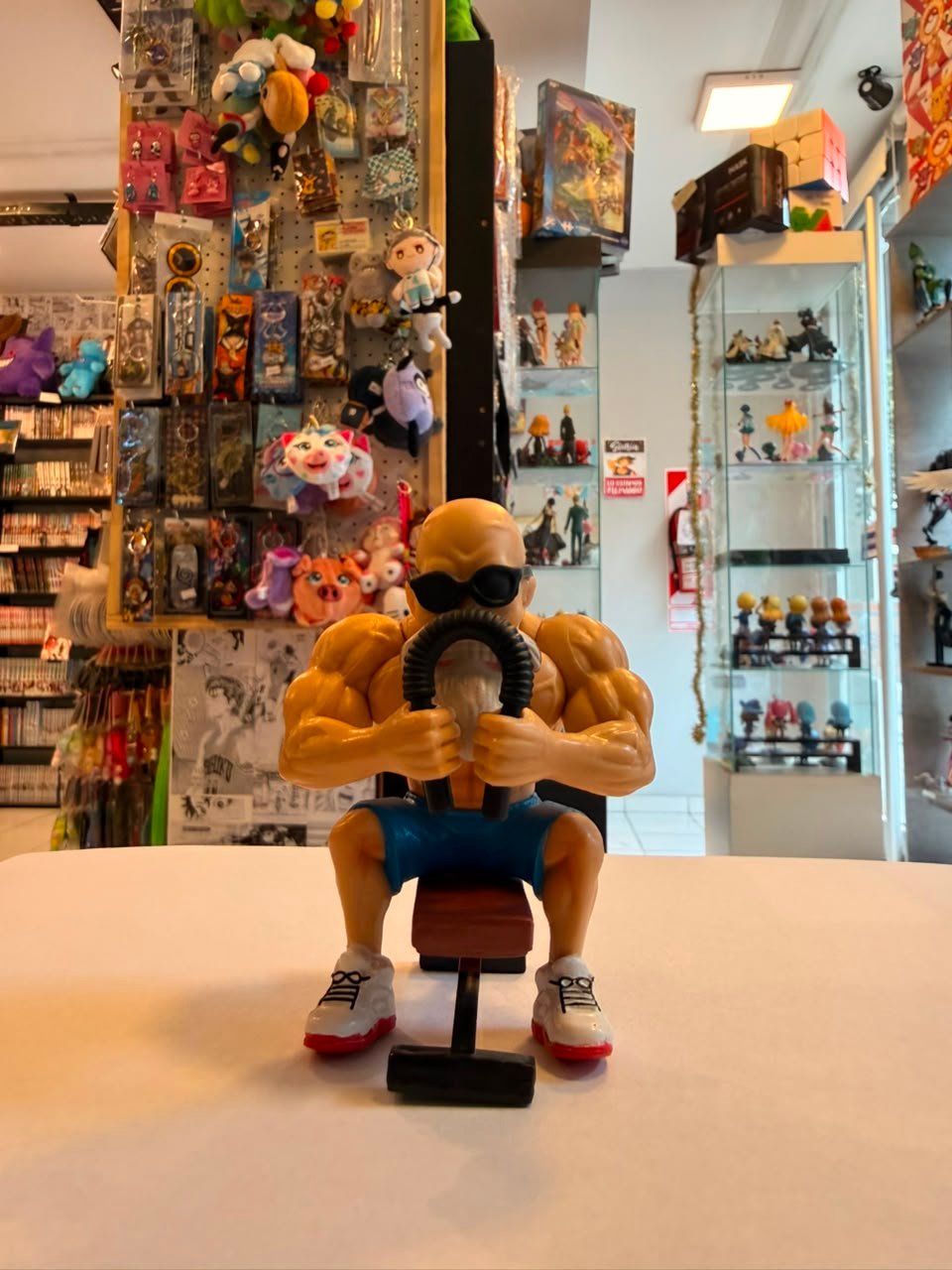FIGURA DE MAESTRO ROSHI ENTRENANDO