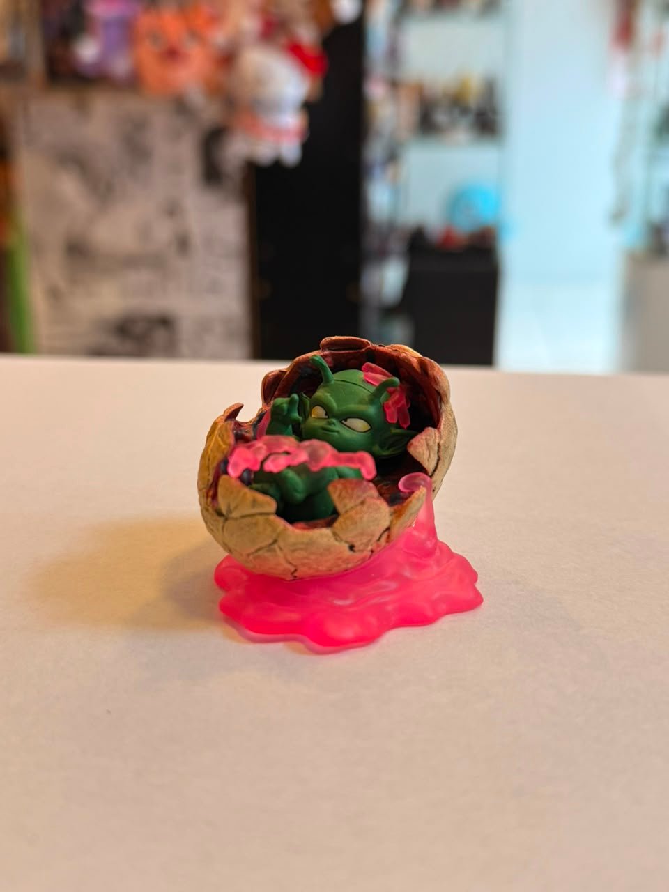 FIGURA GASHAPON DE PICCOLO JR. RECIEN NACIDO foto 2