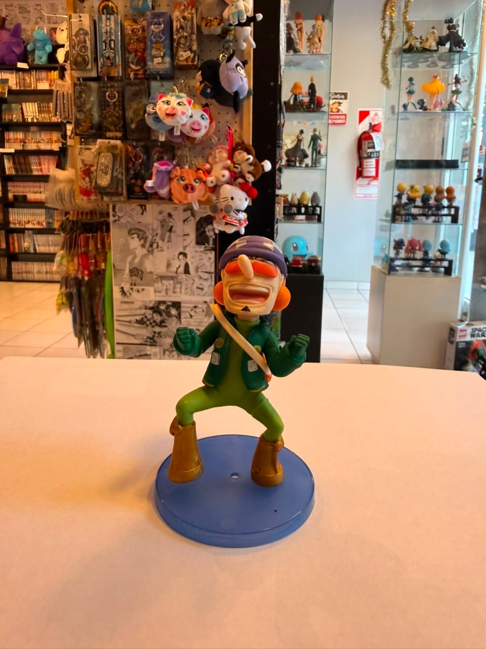 FIGURA GASHAPON DE USOPP ARCO DE EGGHEAD