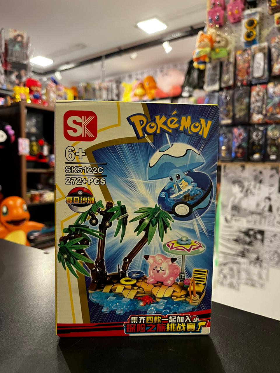 BLOQUES POKEMON PLAYA DE VERANO  SK5122C  272+PCS