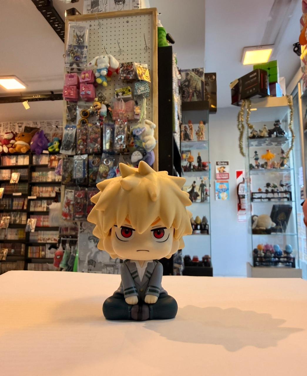 FIGURA CABEZON DE KATSUKI BAKUGO SENTADO