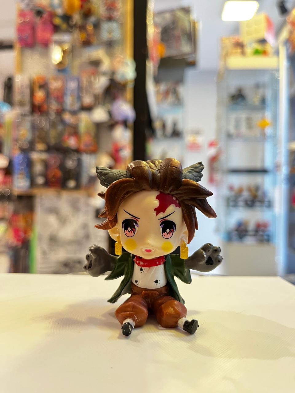FIGURA CHIBI DE TANJIRO ESPECIAL HALLOWEEN